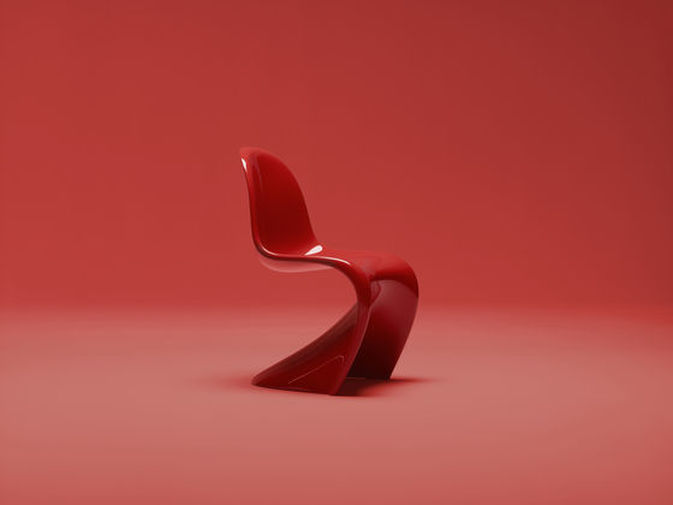 Panton Chair Classic vermelha by Vitra