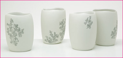 porcelanas como artigos de decoração
