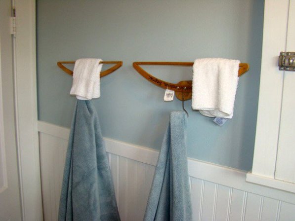 cabide pendurar toalhas vintage