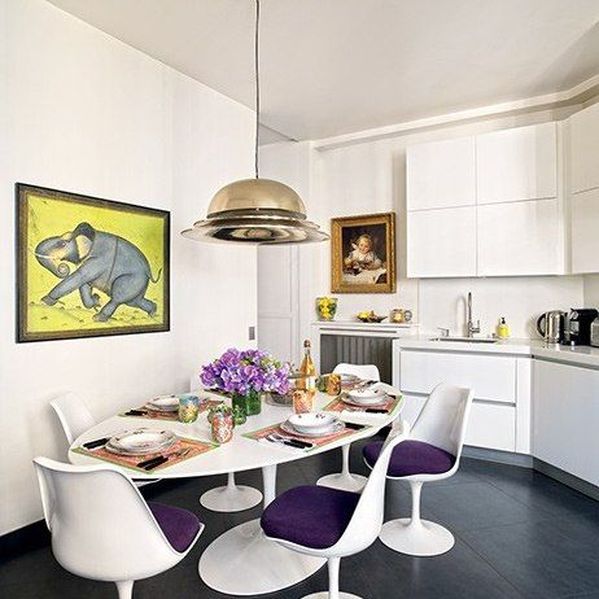 Cozinha - Cadeiras Tulipa sem braços de Eero Saarinen