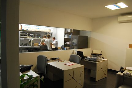decoração de escritório moderno e pequeno
