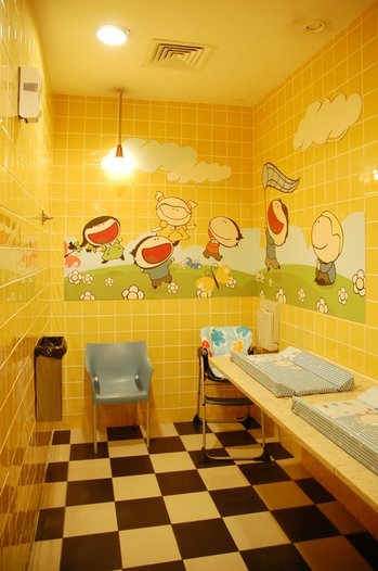 decoração de casa de banho infantil 