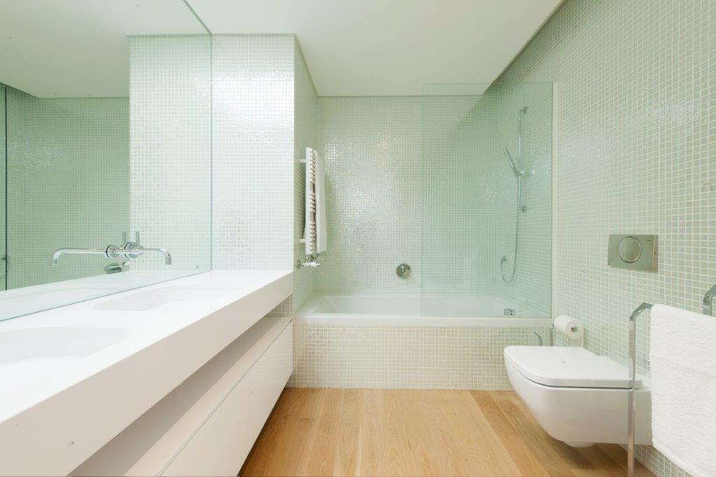 ideais de casa de banho moderna sanita suspensa