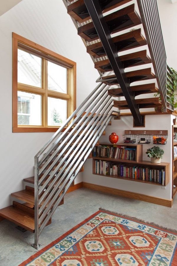 escadas em caracol modernas
