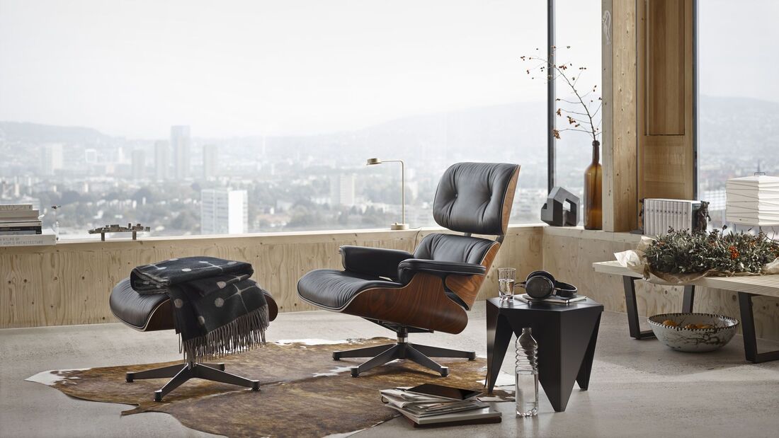 Poltrona Vitra Eames Lounge Chair Original