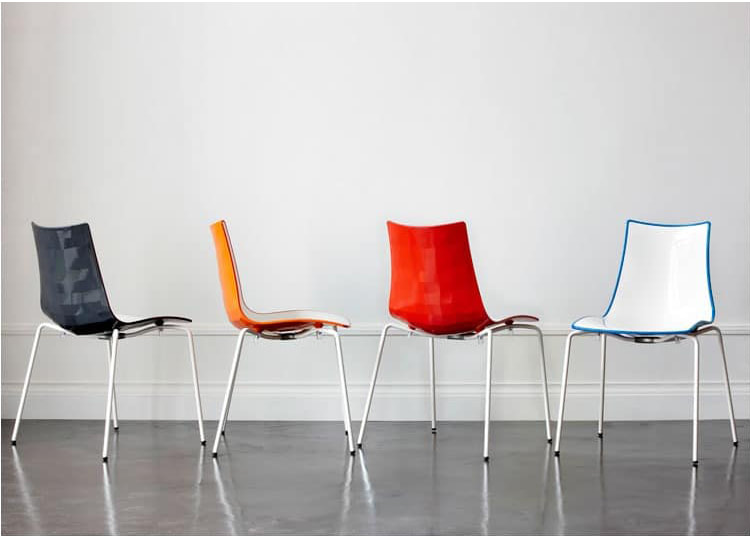 Cadeira Zebra Bicolore - SCAB Design